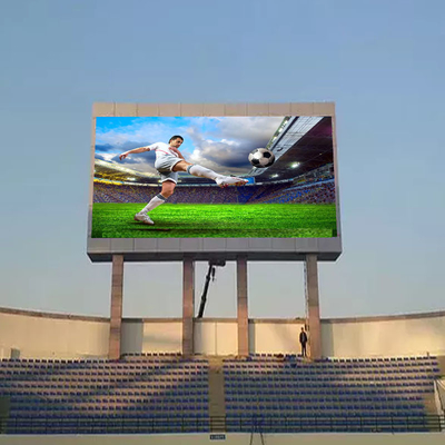 P6 야외 고정 설치 주도하는 화면 디스플레이 960x960mm 큰 동영상 광고